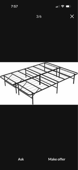 Metal bed frame