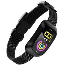 Niocomio Smart Anti-Bark Dog Collar – Rechargeable – Black