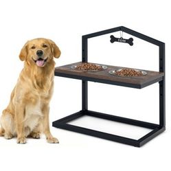 Dog Plate Holder / Sostenedor Para Plato De Perro 