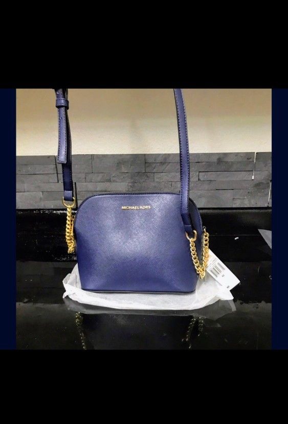 NWT Michael Kors Bag (Navy)