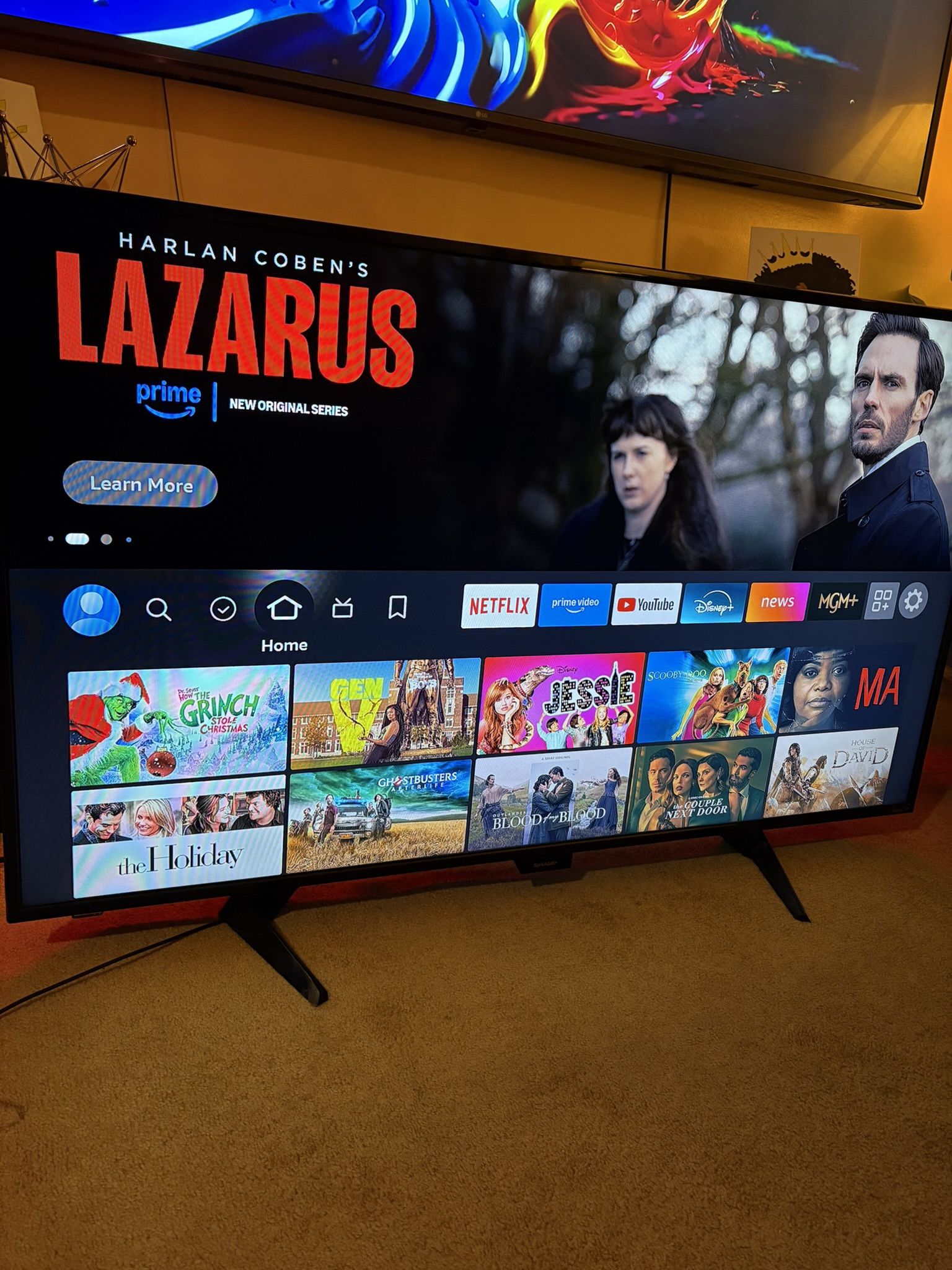 45" Sharp TV - Excellent Condition!