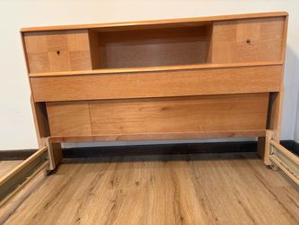 Kent Coffey full sized sliding door headboard and frame