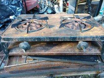 Double propane burner