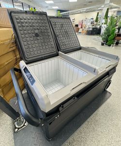 92L Dual Zone Car Refrigerator Cooler on Wheels