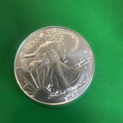 Tube of 20 Silver Eagles BU