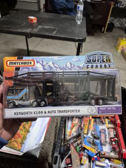 RARE Matchbox Super Convoy Kenworth K100 Car Hauler 