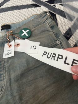 Purple jeans size 32 skinny