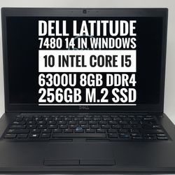 Dell Latitude 7480 14 In Windows 10 Computer 
