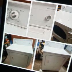 White Kenmore Electric  Dryer