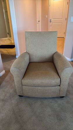 Upholstered Accent Armchair