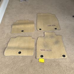 Carpet Floor Mat, Lexus ES 350, 2015