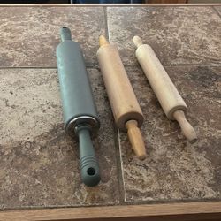 3 Rolling Pins/ Small/ Med / Large