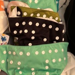 Cloth Diapers And Disposable Pull-up Diapers 