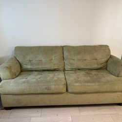 Green Sofa Bed 