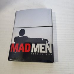Mad Men Season 1 Zippo Lighter Case Box 4 CDs