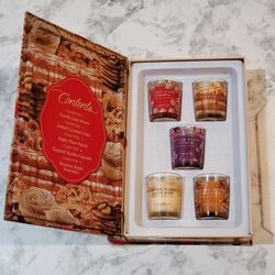 Harry’s Holiday Treats Gift Tin With Scented Votive Candles