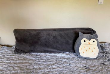 Faux Fur Fluffy Body Pillow for Adults(50“x15”)