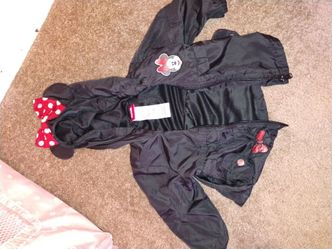 12 months girls DISNEY JACKET Minnie mouse jacket euc