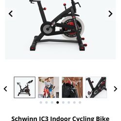 Schwinn IC3 Exercise Bike  with Upgrades  $150