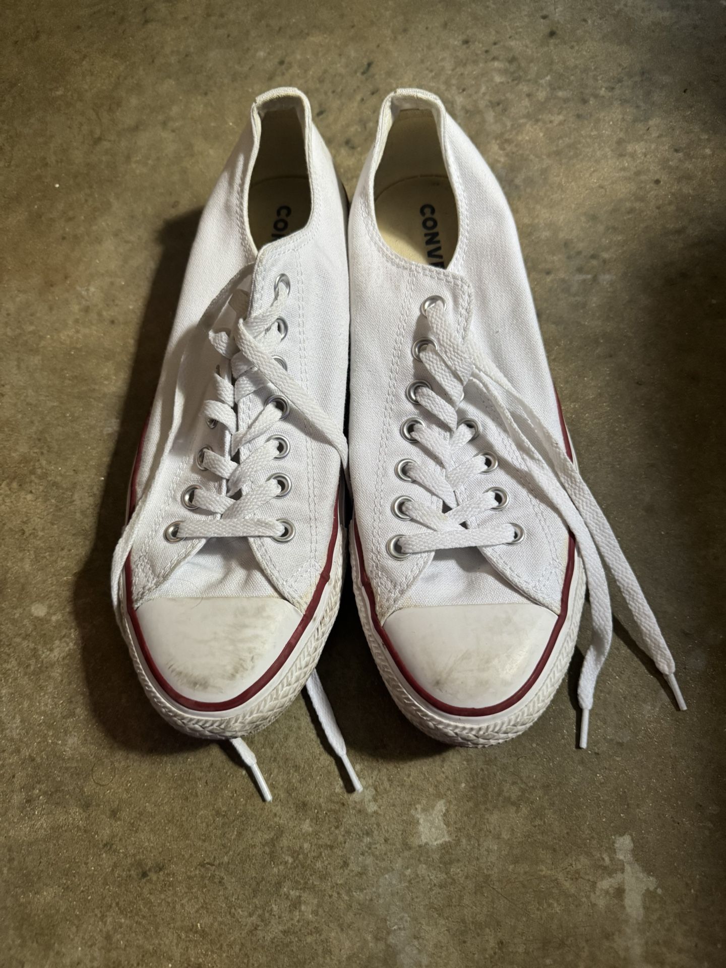 Converse Shoes Size 9.5 White