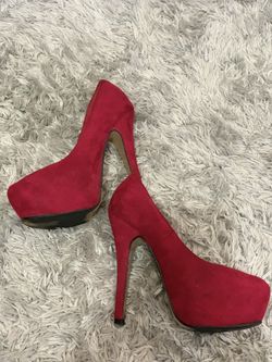 Red high heels