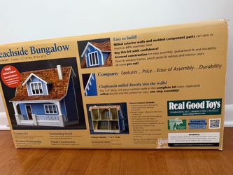 Real Good Toys Beachside Bungalow Dollhouse Kit