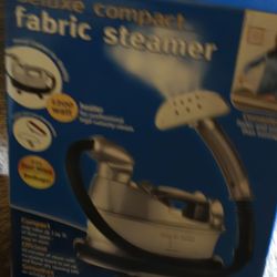 Conair deluxe fabric steamer new in box