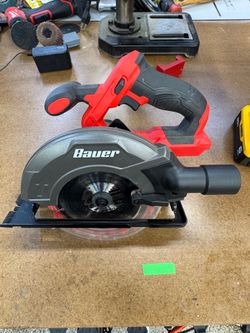 Bauer cordless 6 1/2” circular saw - CHEAP