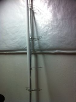 Bathroom shampoo , soap holder