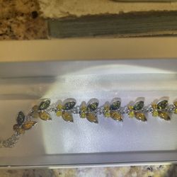Baltic Amber Butterfly Bracelet