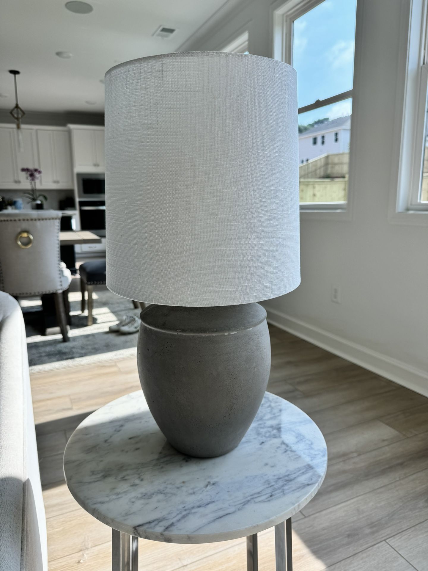 Concrete Table Lamp