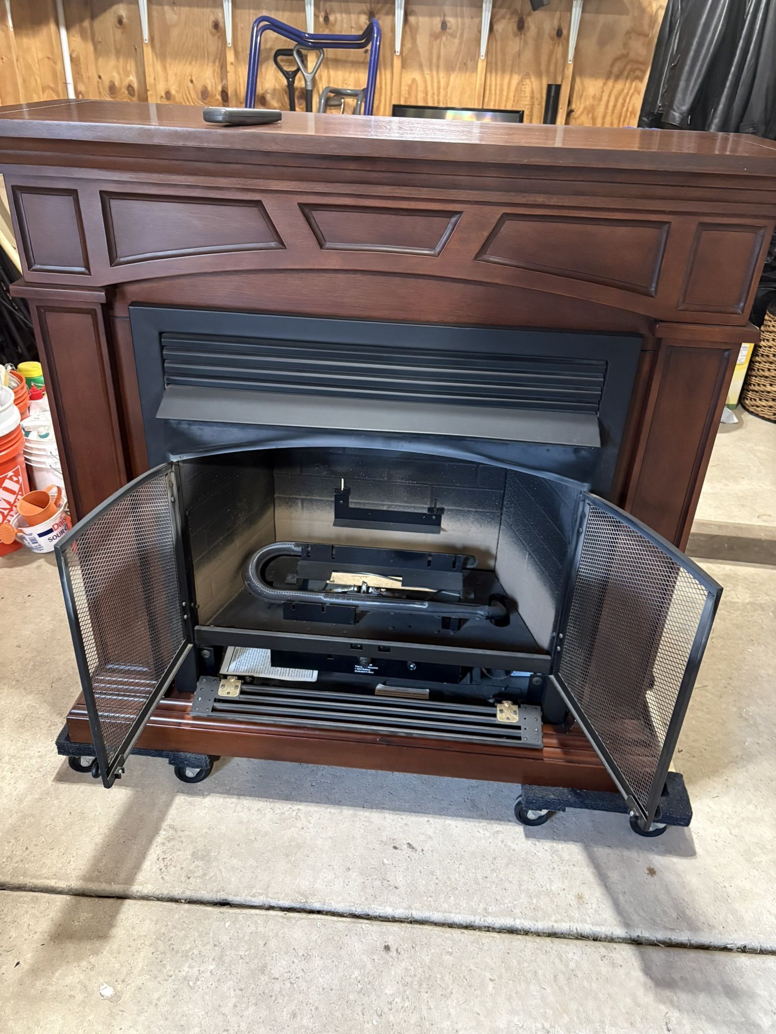 32,000 BTU Unvented Gas Fireplace