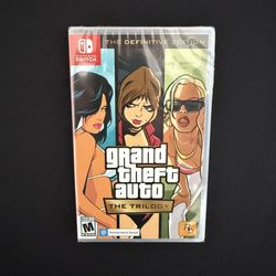 Grand Theft Auto Trilogy (Sealed) - Nintendo Switch