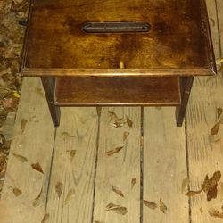 Wood Stool