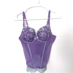 Vintage Floral Corset Size 34B