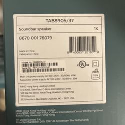 Philips B8905 3.1.2 Speakers With Subwoofer 
