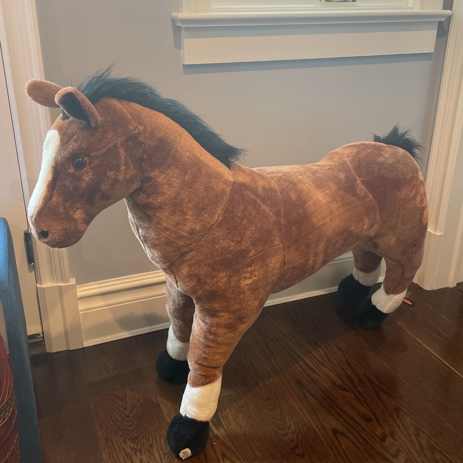 Giant Stuffed Animal Horse