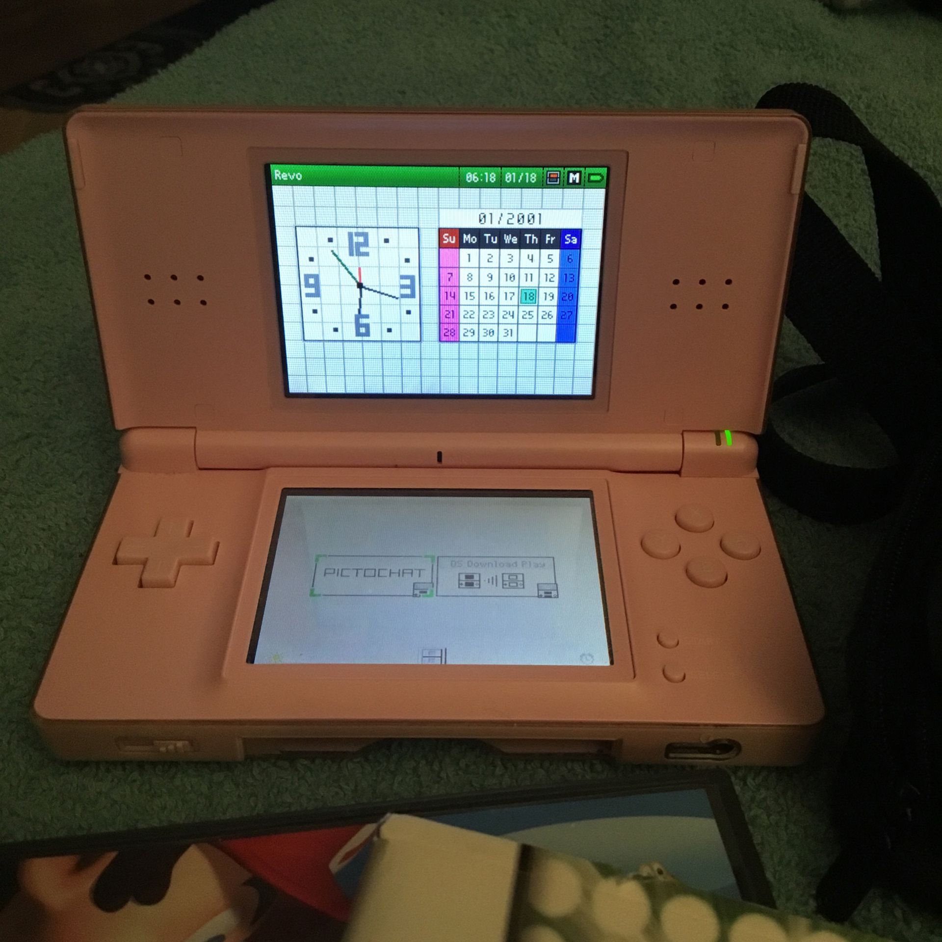 Nintendo DS - Lite Handheld - Console System - for; DS,DSL,DSI,GBA Games - Includes 5 Games - Works Great!