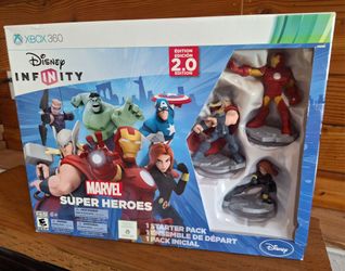 XBOX 360 Disney Infinity Marvel Super Heroes Starter Pack
