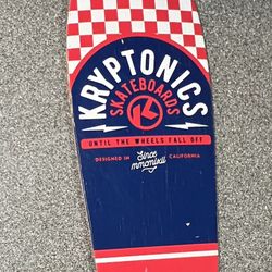 Kryptonics Skateboard For $65