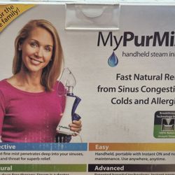 Personal Hand Held Steam Inhaler