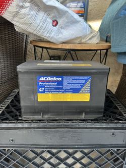 Ac Delco Battery