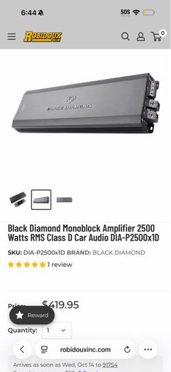 Black diamond amplifier