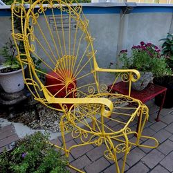 Wrought Iron Rocker