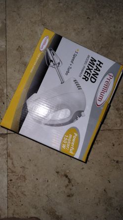 Premium 150w Electric Hand Mixer, Batidora De Mano, 2 For 1 Sale