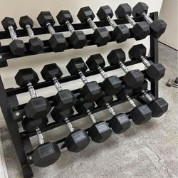 New Dumbbells $1.33 per pound