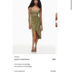 Aritzia Green Dress