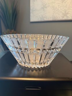 Russian Vintage Lead Crystal Bowl.