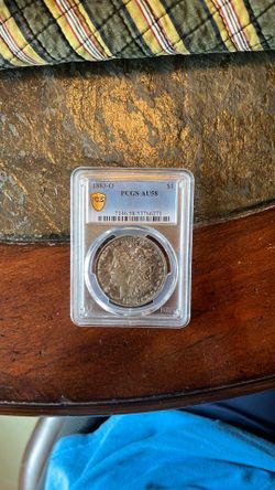 1883-O MORGAN SILVER DOLLAR PCGS AU58! TONER GOING CHEAP!