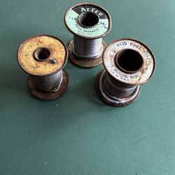 Solder. 3 Rolls 